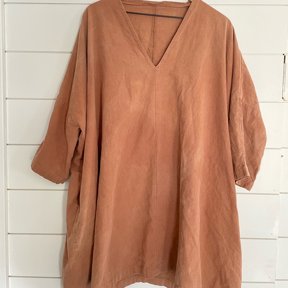 100% handspun cotton tunic